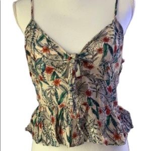 Patrons of Peace Peplum Top